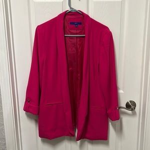 Double Breasted Lapel Blazer
